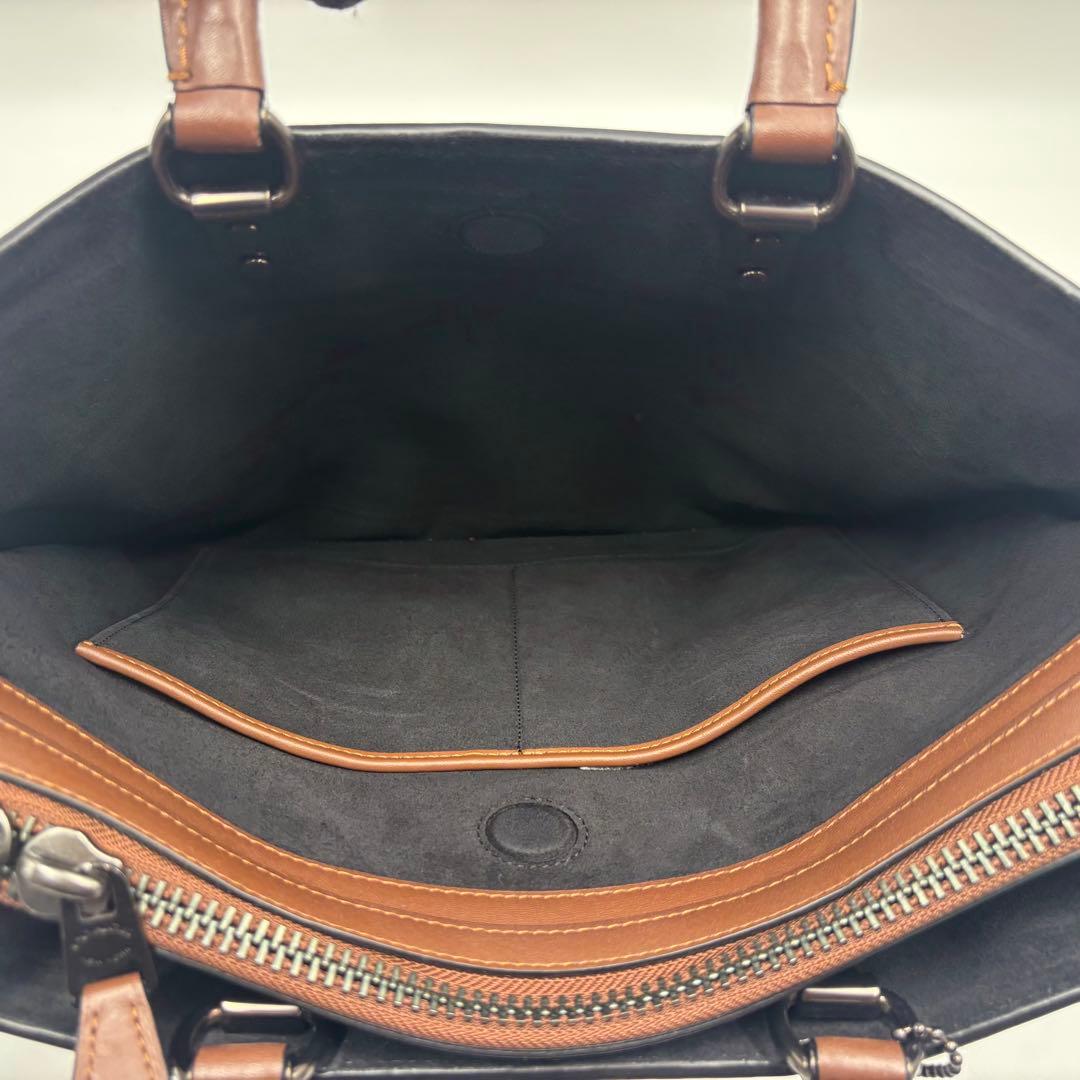 coach コーチ ビジネスバッグ　ハンドバッグ　ショルダー付き　2way 美品