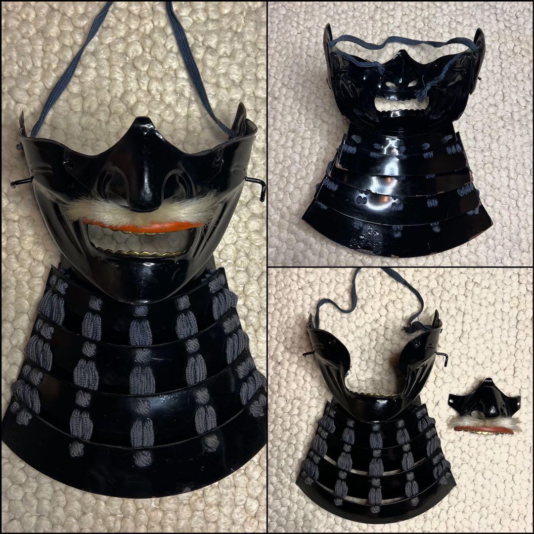 【BLACK】【越前朝倉家 鎧】日本甲冑【等身大】鎧一式【清掃•除菌】済