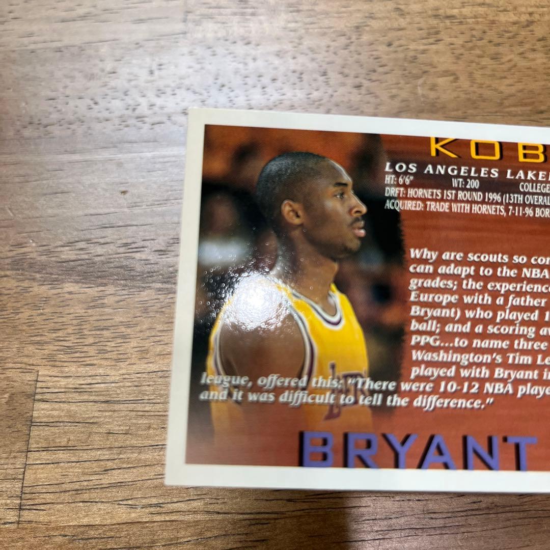 ☆★完美品☆★ 1996 Topps Kobe Bryant RC #138