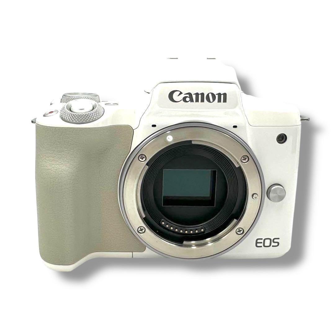 ❁動作良好！高性能コンパクトミラーレス❁スマホ転送OK❁キャノン Kiss M