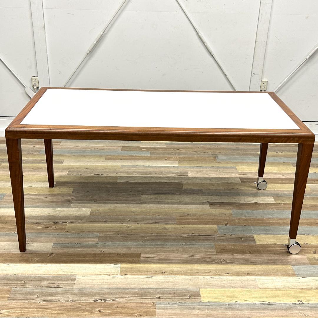 在庫処分　Time & Style Nancy ダイニングテーブル キャスター付