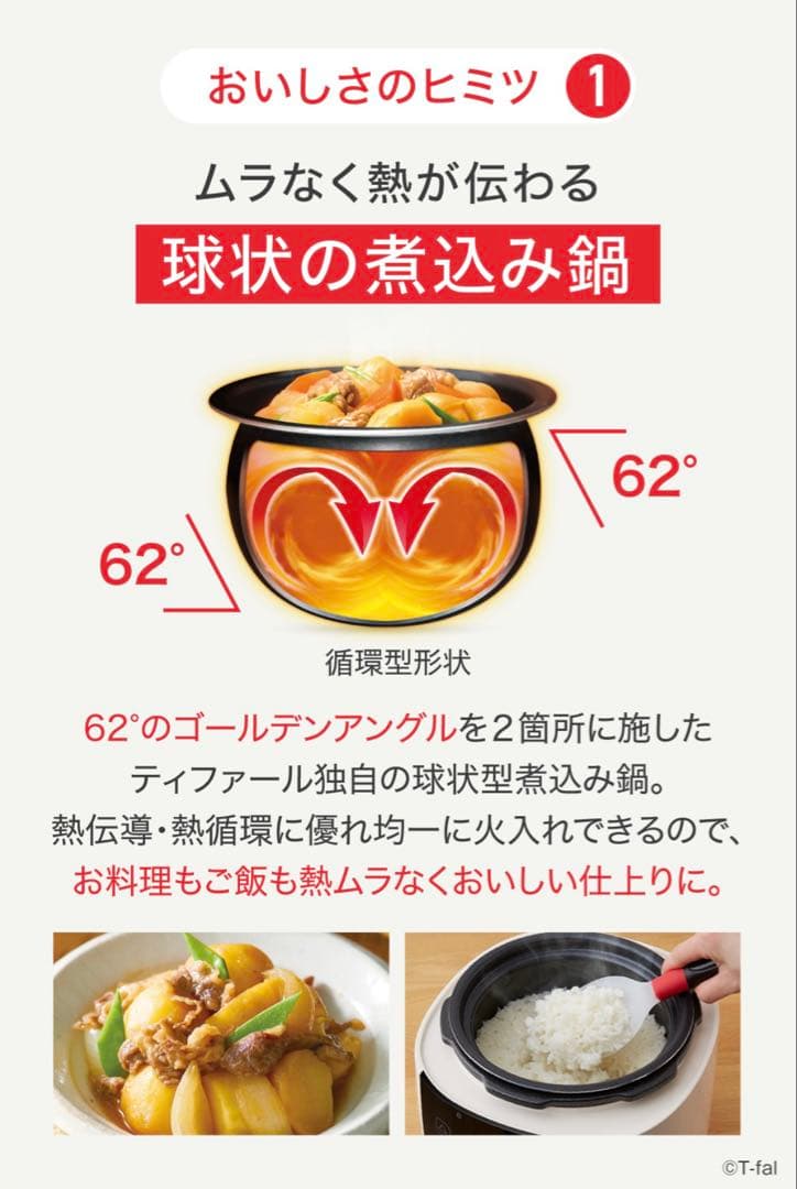 【未使用】T-fal ティファール ラクラクッカー 電気圧力鍋 CY3511JP