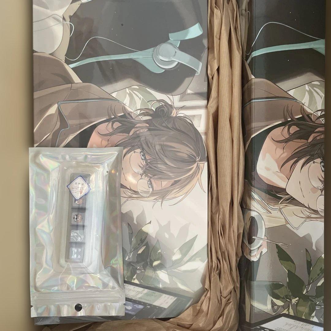 にじさんじ 叶 ふもコレ マウスパッド+キーキャップ+キーボード