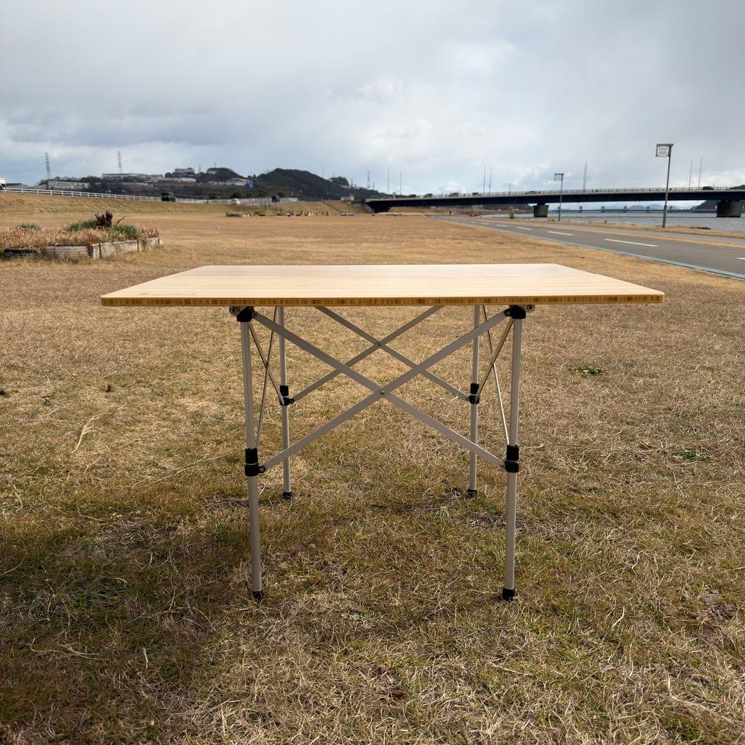 snow peak アジャスタブルF.ローテーブル竹【廃盤品】 Peak