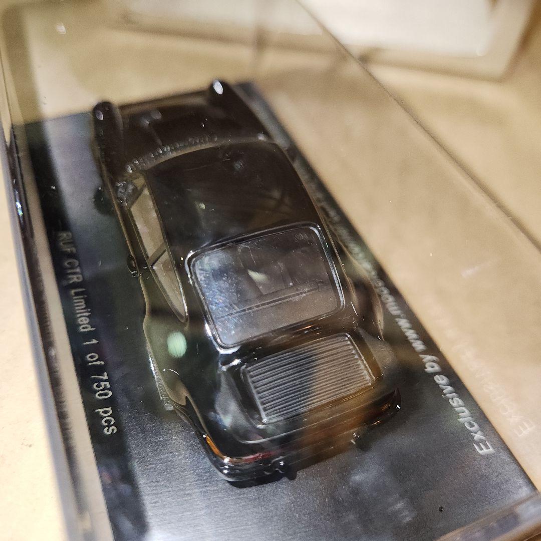 RUF CTR 限定ミニカー ブラック 750個限定スパーク1/43