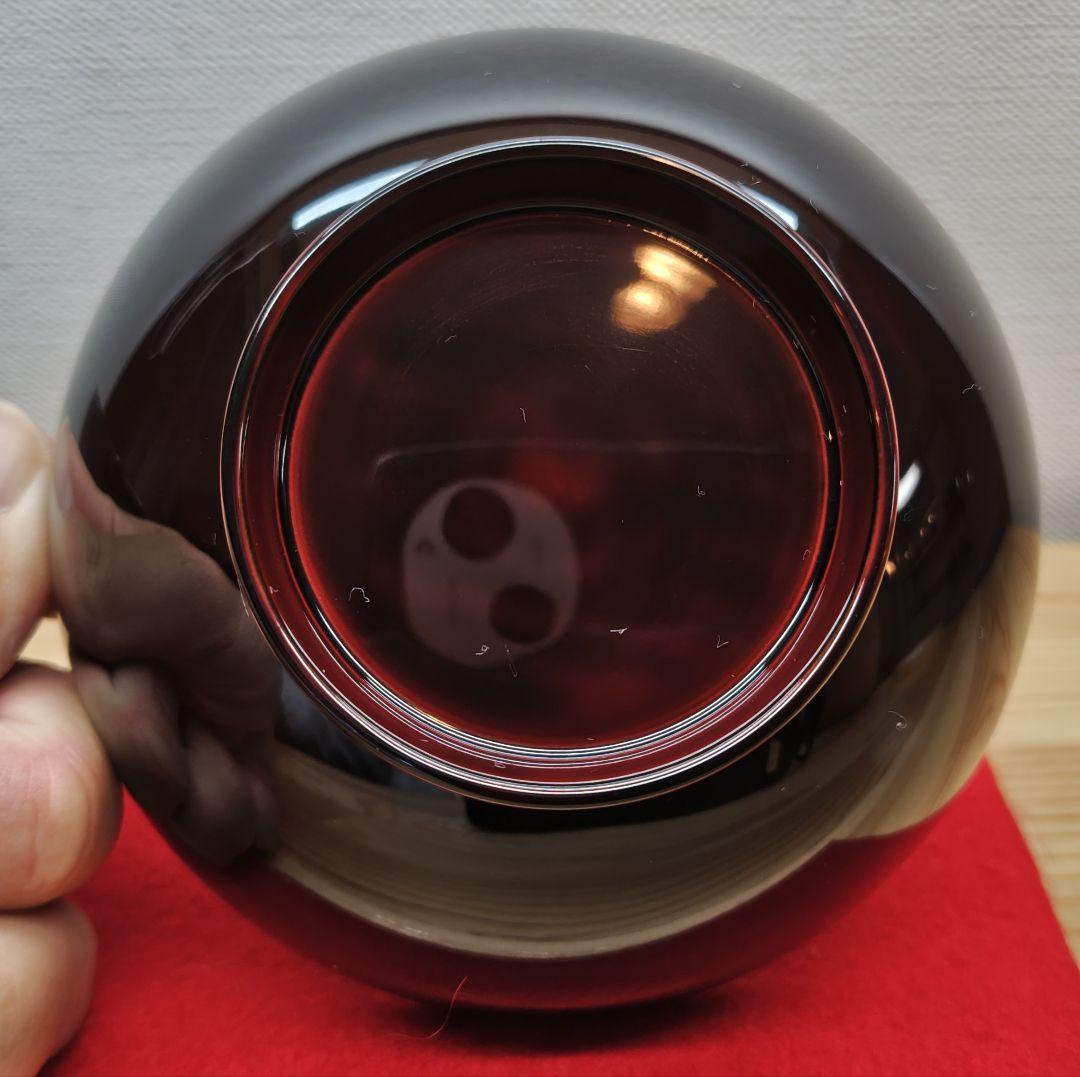 送料込【逢絢亭】茶道具 懐石道具 時代椀 輪島塗 梅蒔絵 溜塗 木製 5