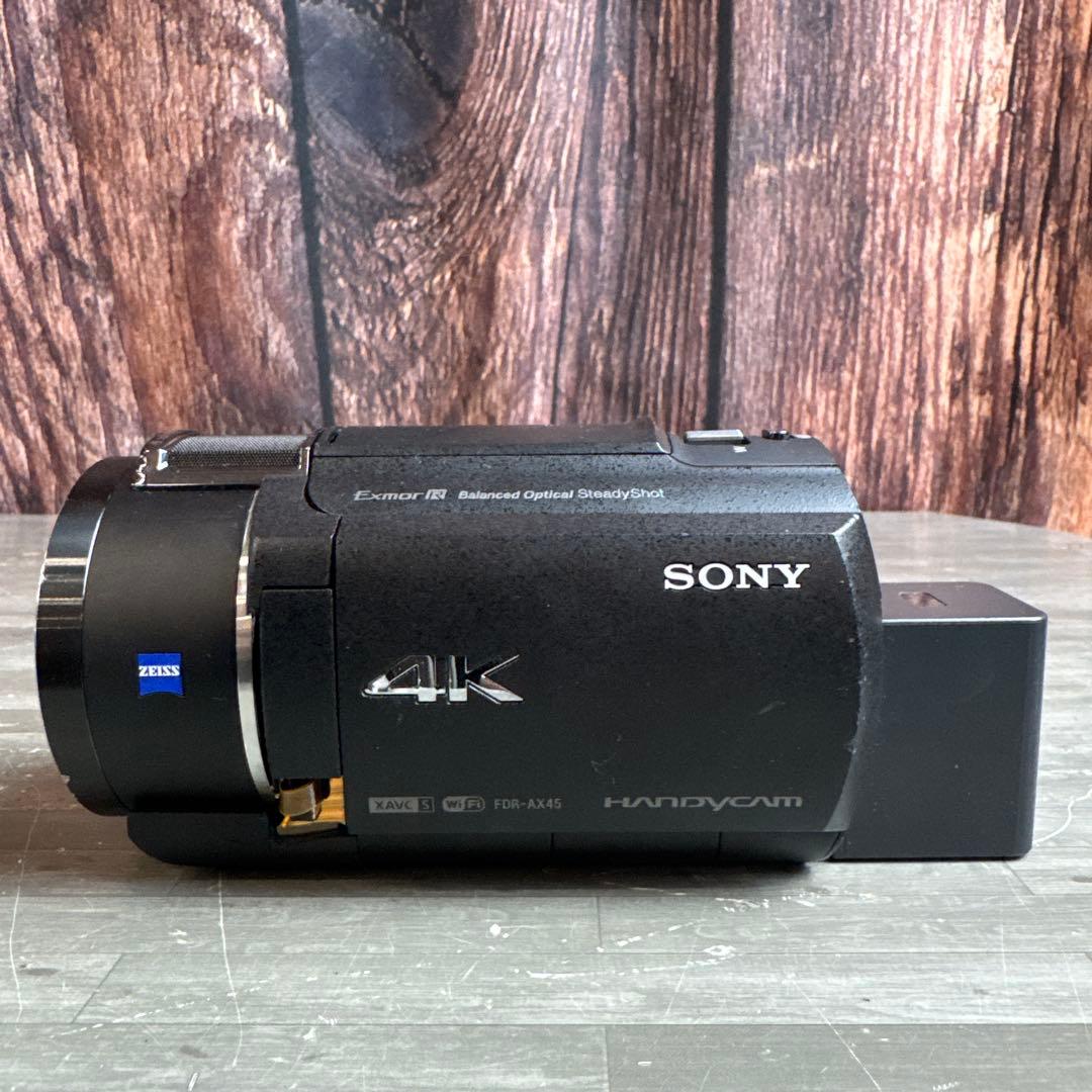 SONY 4K Handycam FDR-AX45 ブラック ビデオカメラ