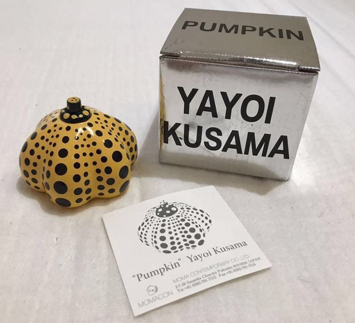 草間彌生 カボチャ パンプキン ペーパーウェイト 廃盤・草間彌生