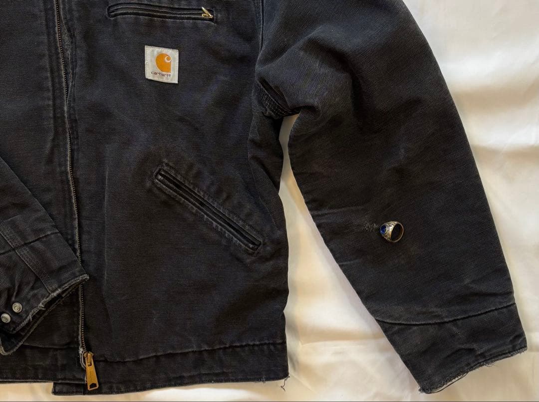 カーハート デトロイトジャケット ブラック JB105 90s
