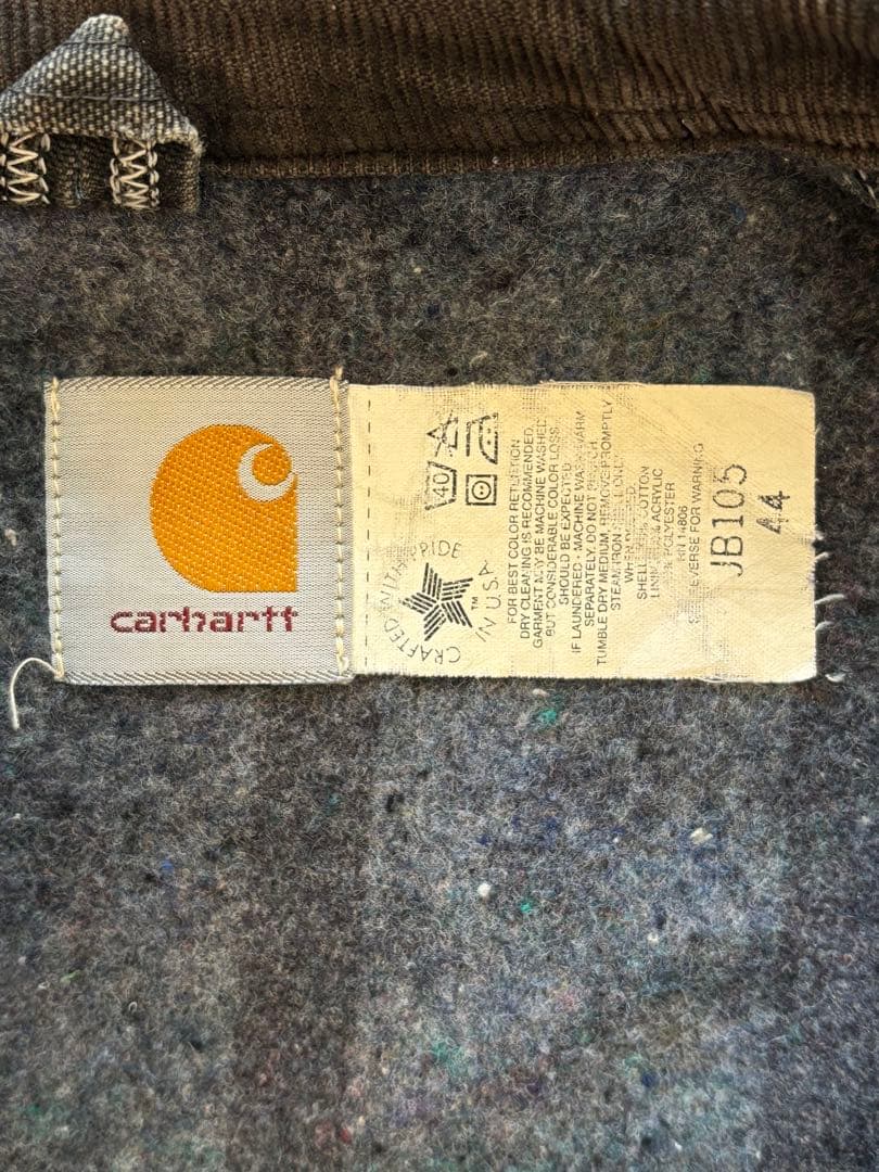 カーハート デトロイトジャケット ブラック JB105 90s