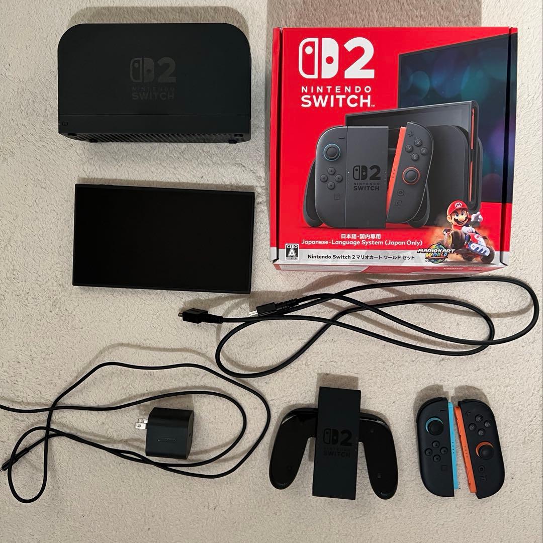 Nintendo Switch 2 本体のみ　マリオカートダウンロード済み