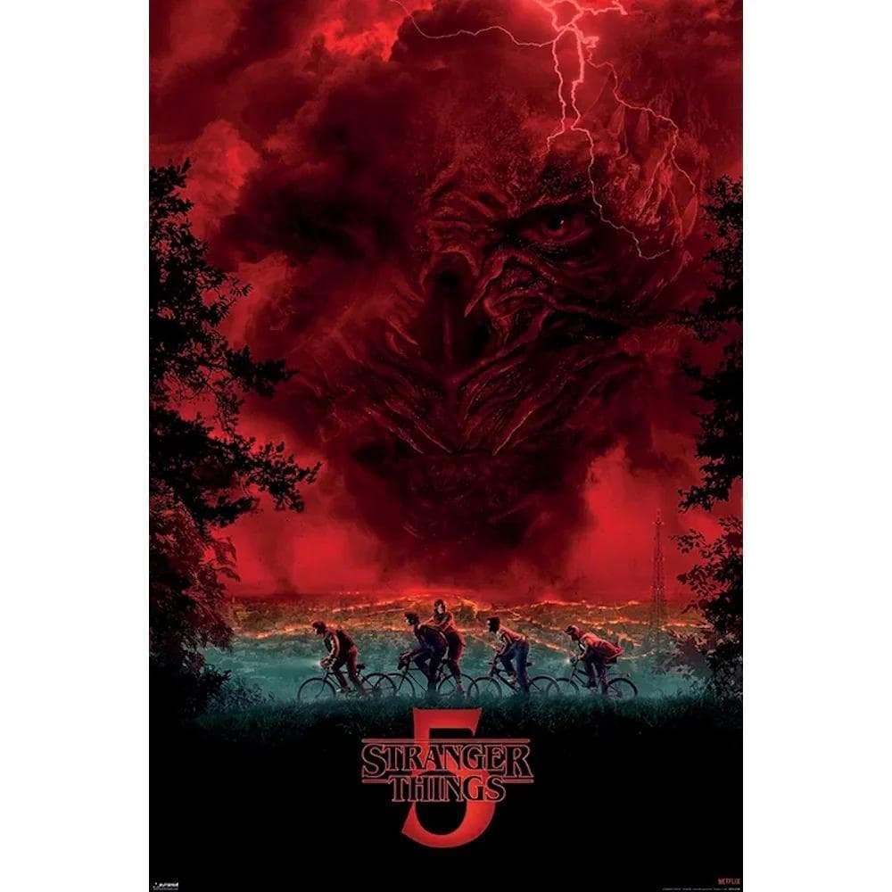 ストレンジャーシングス StrangerThings 5 ポスター A1 額装品 - メルカリ