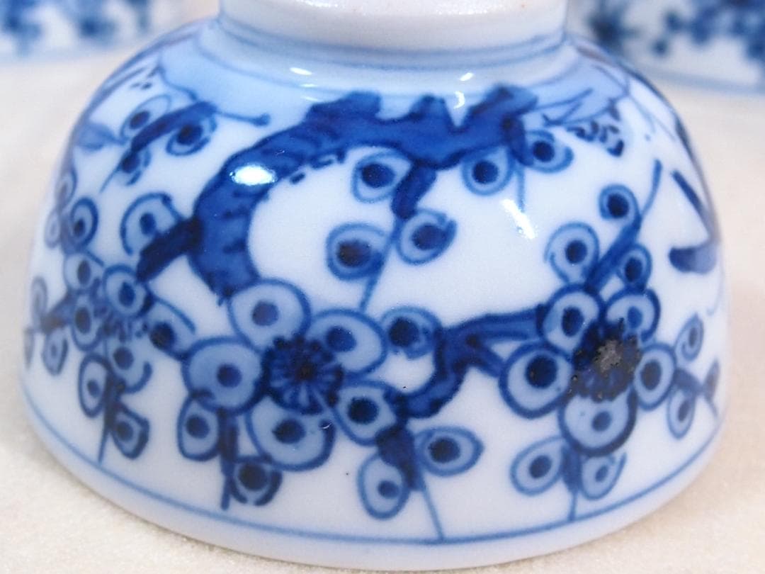 【未使用】京焼/清水焼 平安光抱 青葉松竹梅 茶器揃5客 陶雅堂 湯吞茶碗/急須