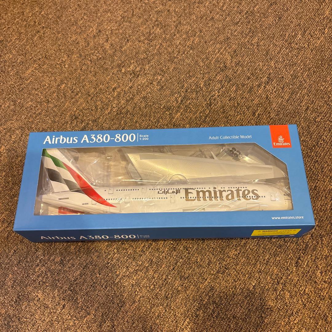 エミレーツ Airbus A380-800 1/200 組み立て式モデル Gemini200 A380-800 エミレーツ航空 新塗装 A6-EOH 1/200 [G2UAE1369]