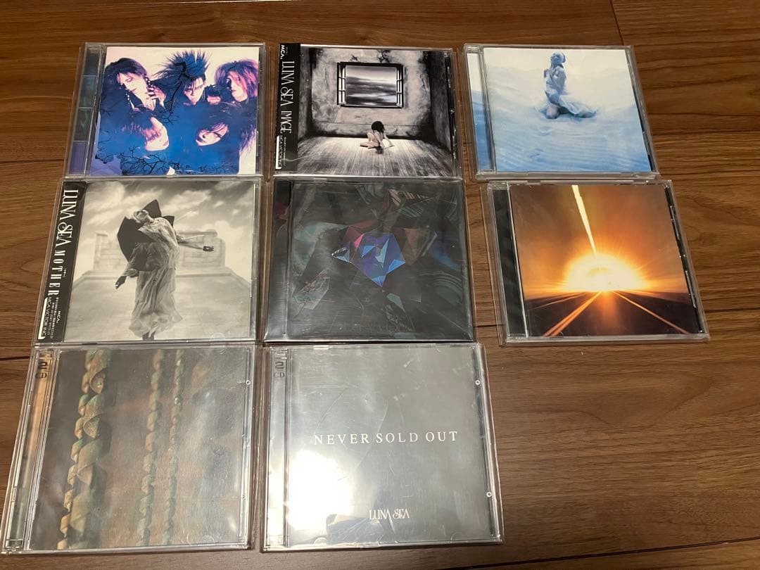 LUNA SEA アルバムセット 8枚 - メルカリ