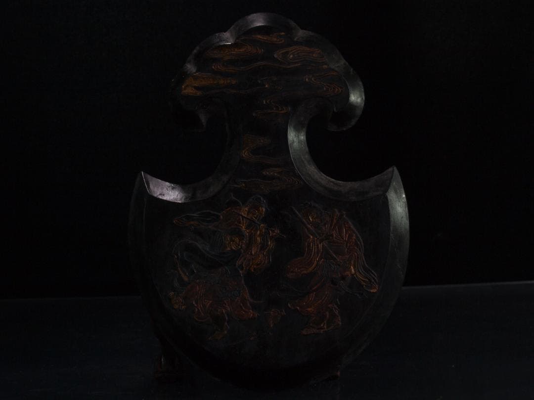 中国清時代の墨　文房用具　激安骨董品 DE663B12-1