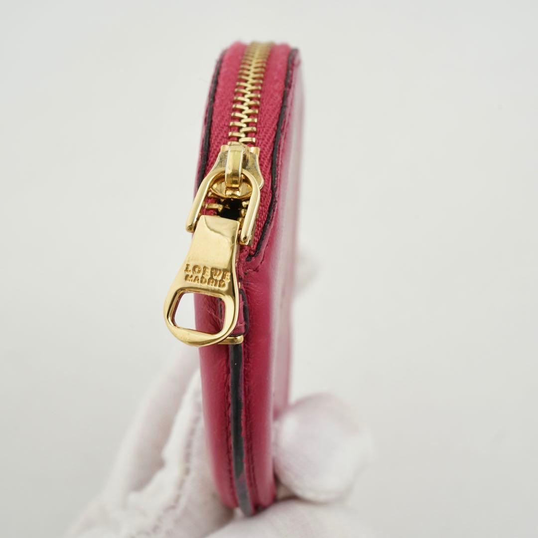 【極美品】LOEWE アナグラム　アマソナ　バイカラー　ロゴ　ミニ　小銭入れ