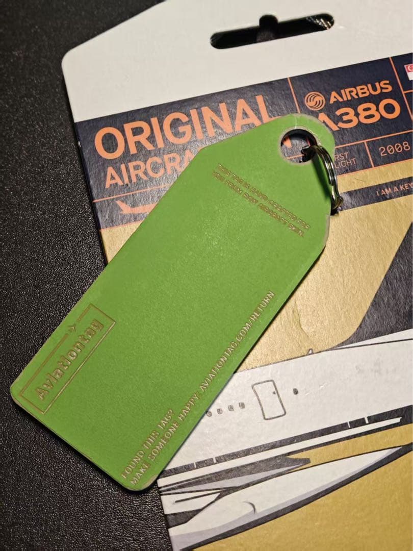 ヴィンテージホビー・楽器・アート - シンガポール航空 Aviationtag 9V