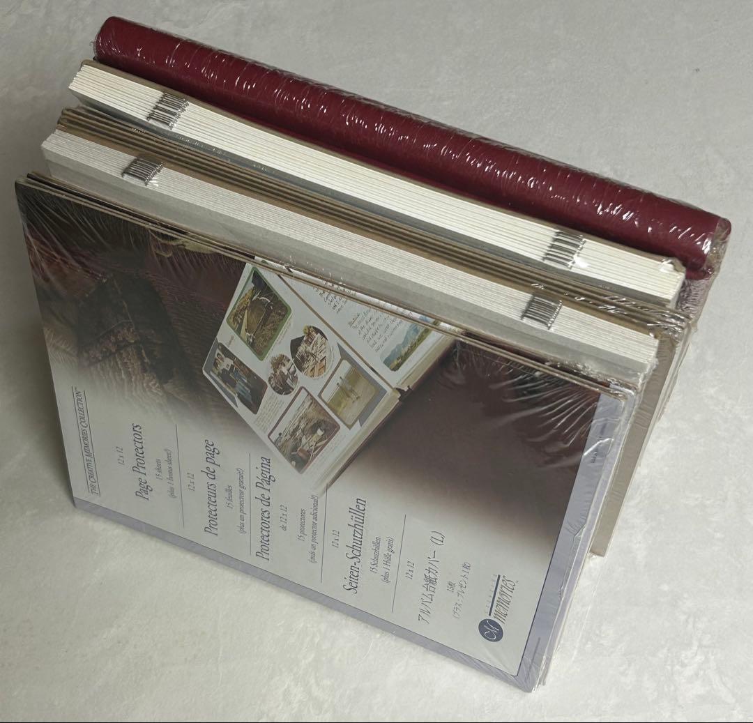 クリエイティブメモリーズ8点　アルバム　台紙　台紙カバー（15+1シート）