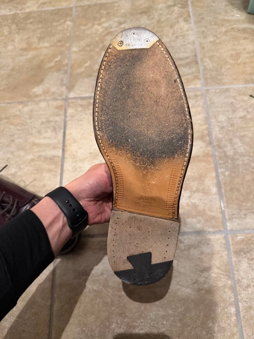 【極美品】Alden 2210 NST コードバン 6.5E アバディーンラスト