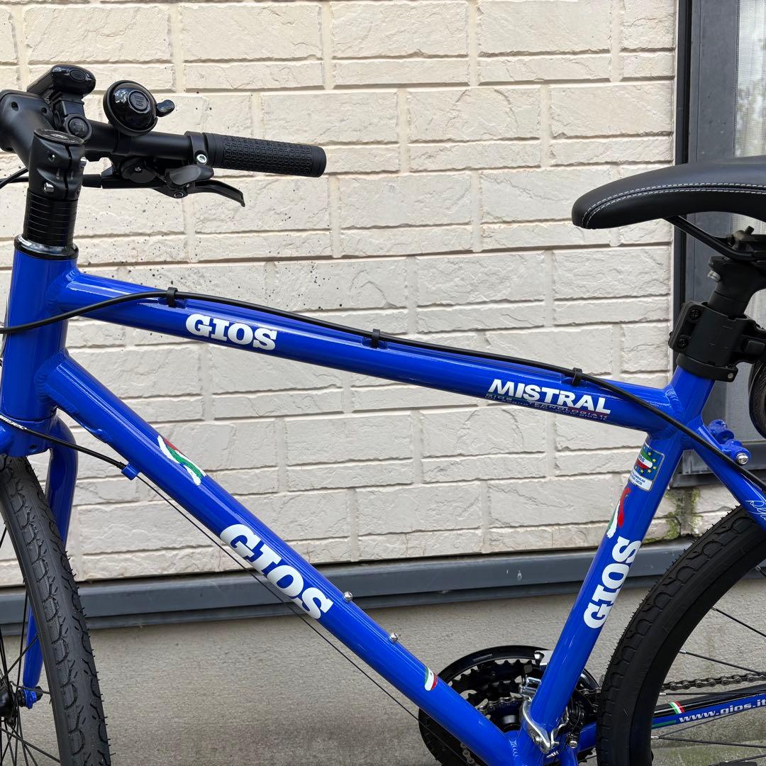 【新品・未走行】 GIOS ミストラル ディスク サイクル用品9点付き