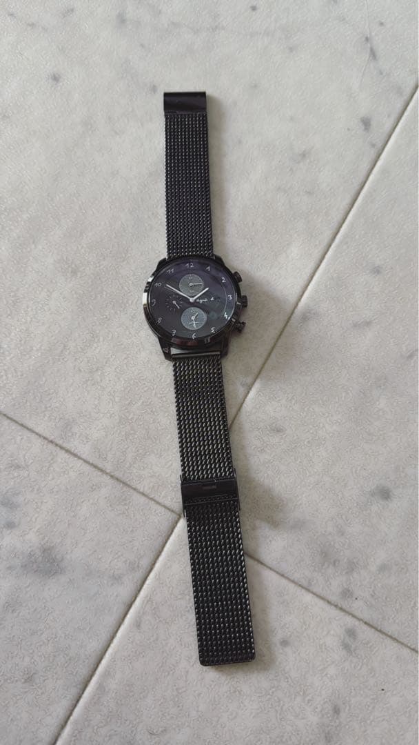 ま*こ様 アニエスベー V172-KKCO ソーラー腕時計