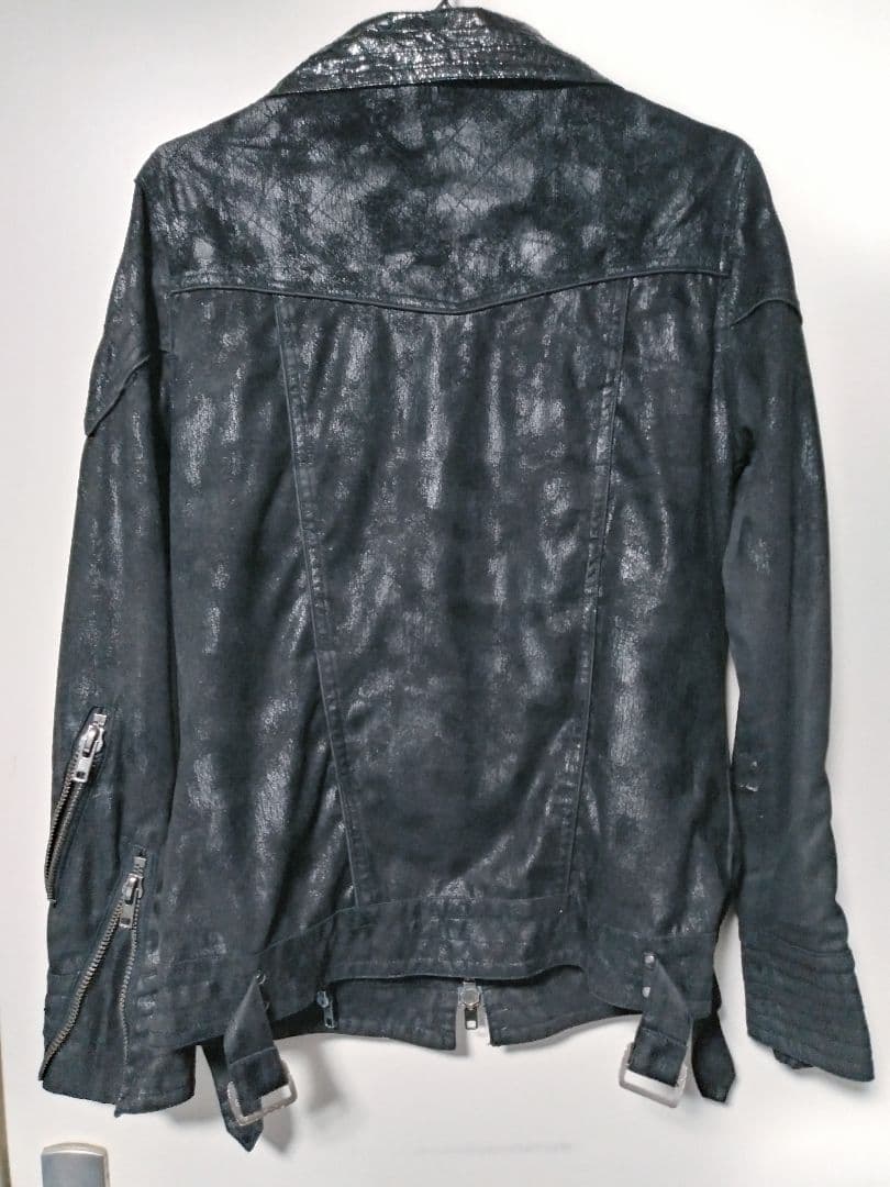 希少】VICE FAIRY ヴァイスフェアリー ファー付きライダースジャケット