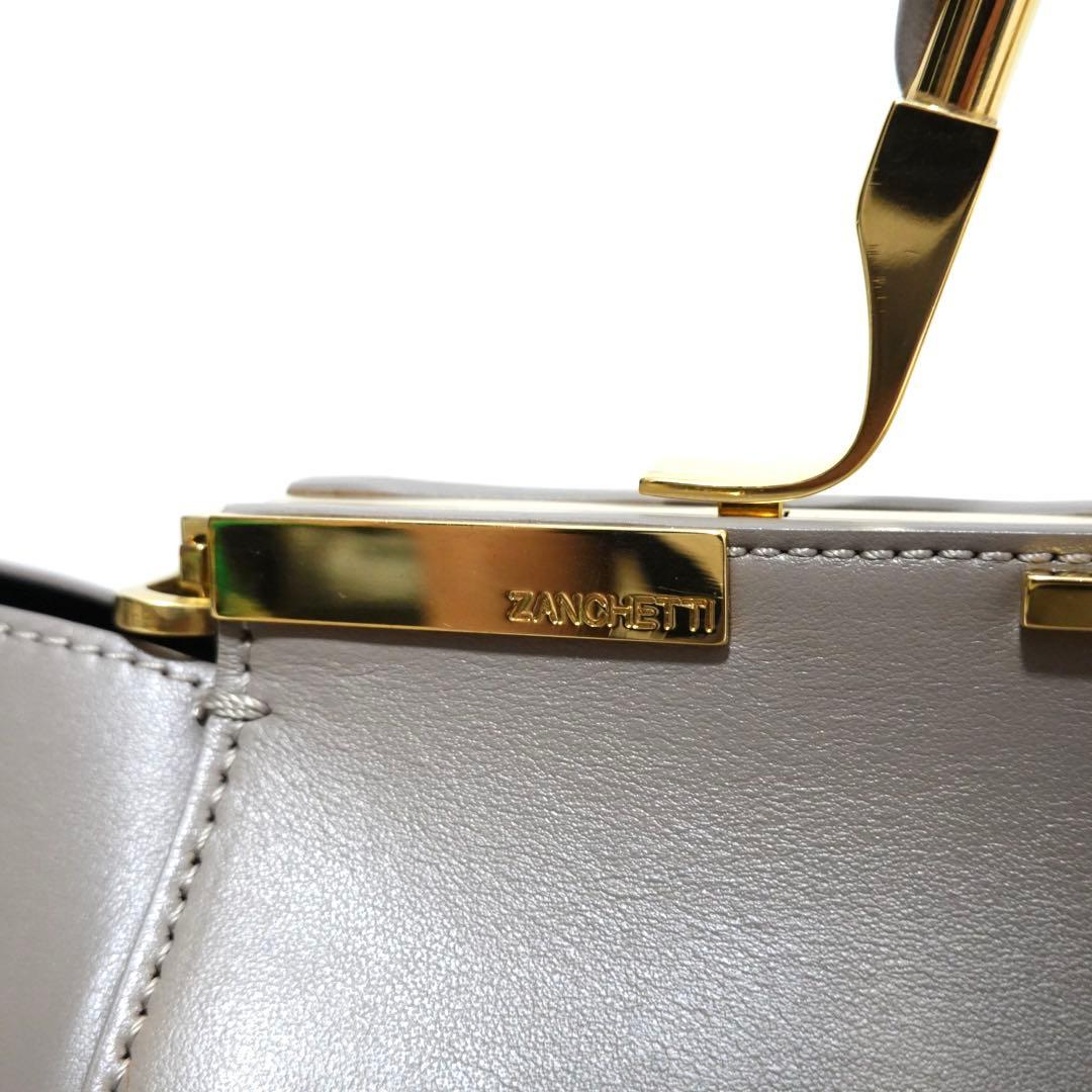 ザンケッティ　アムレット　ハンドバッグ　ショルダーバッグ　チェーン　トートバッグ