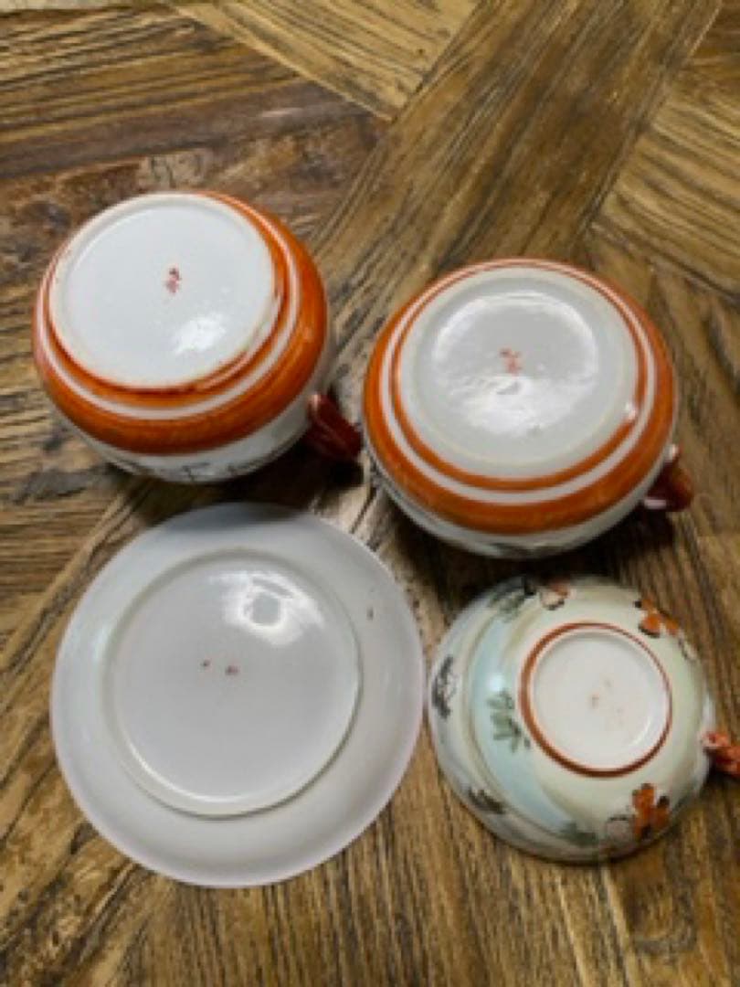 ️⃣プロフ必読❣️九谷 有田 輸出用 アンティーク3点set