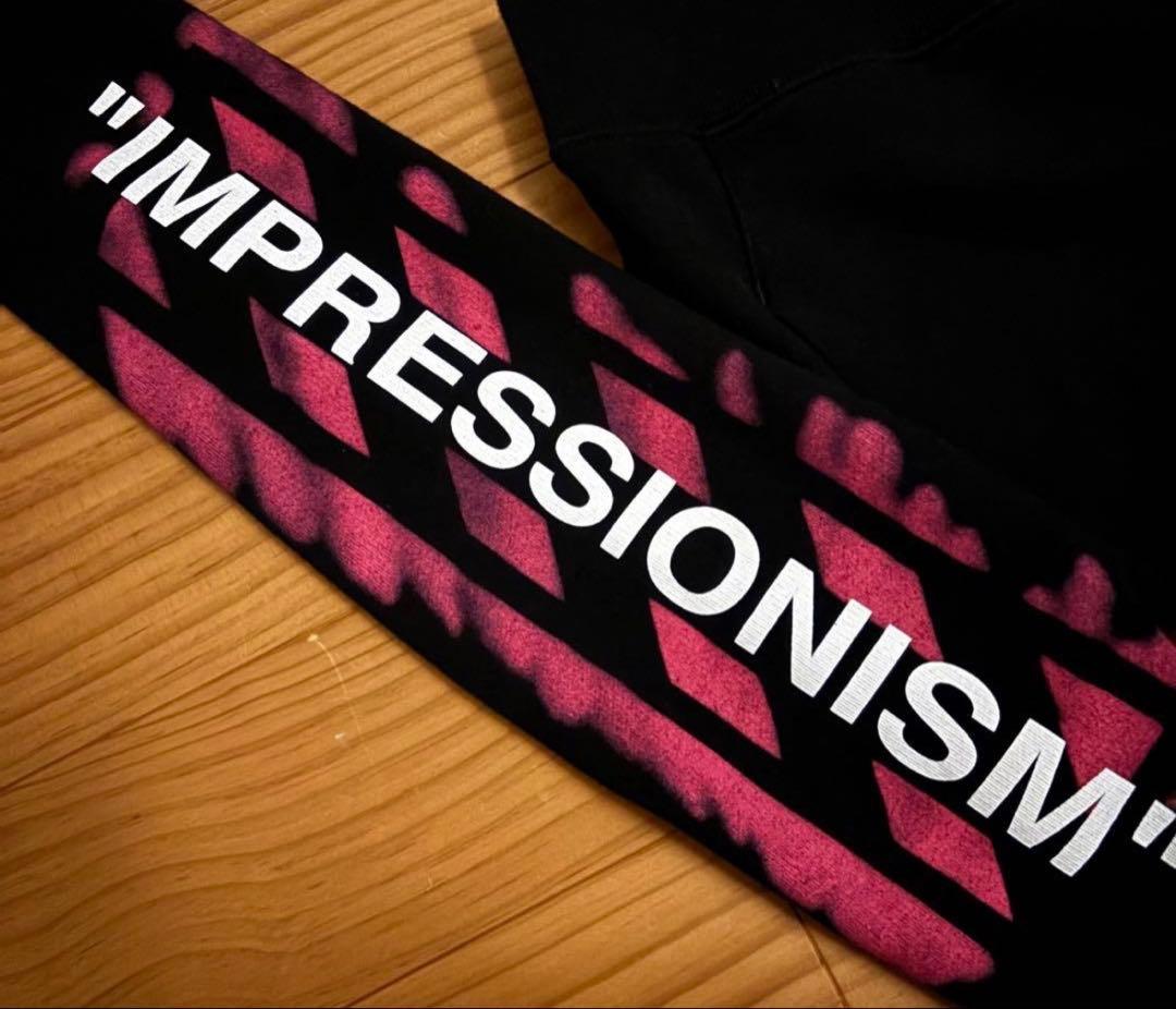 off-white パーカー 希少モデル 限定品 定価約14万円 黒 xs