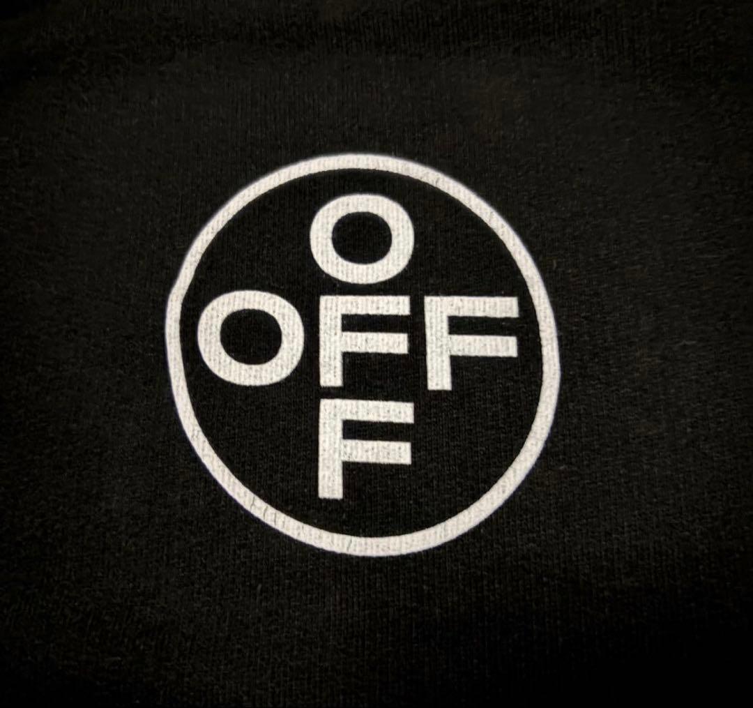 off-white パーカー 希少モデル 限定品 定価約14万円 黒 xs