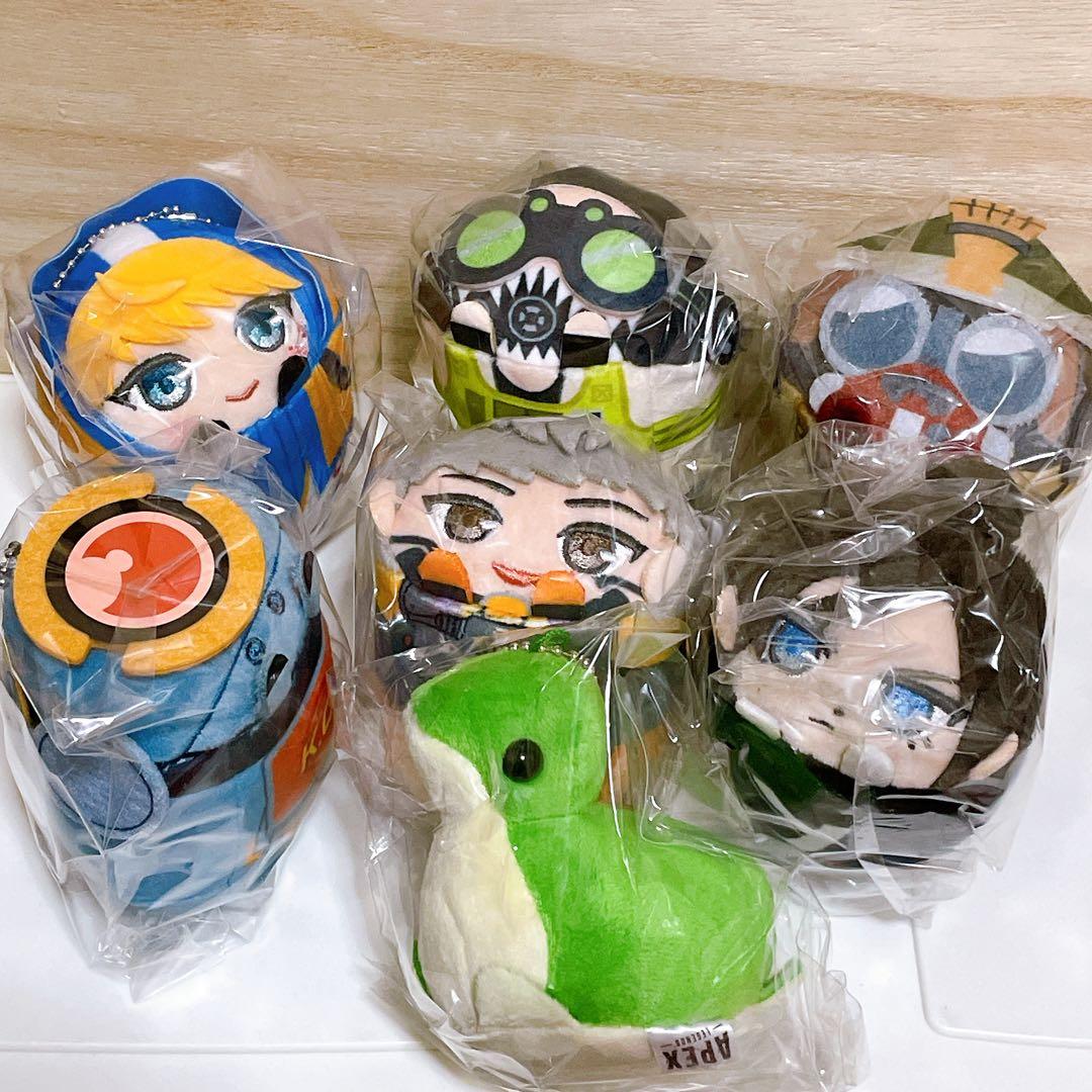 Apex Legends もちころりん ぬいぐるみマスコット全7種 コン