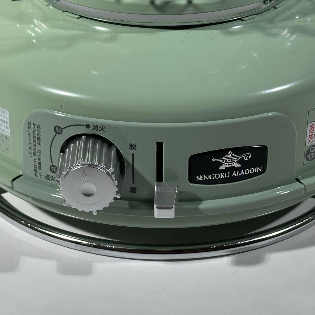 【美品】センゴクアラジンポータブル ガスストーブ SAG-BF02A使用回数1回