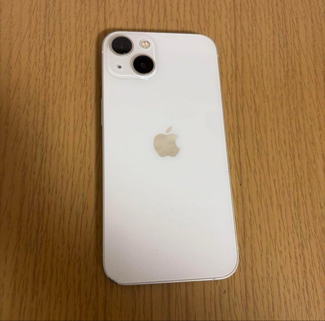 iPhone 13 128GB SIMフリー スターライト ホワイト 100%