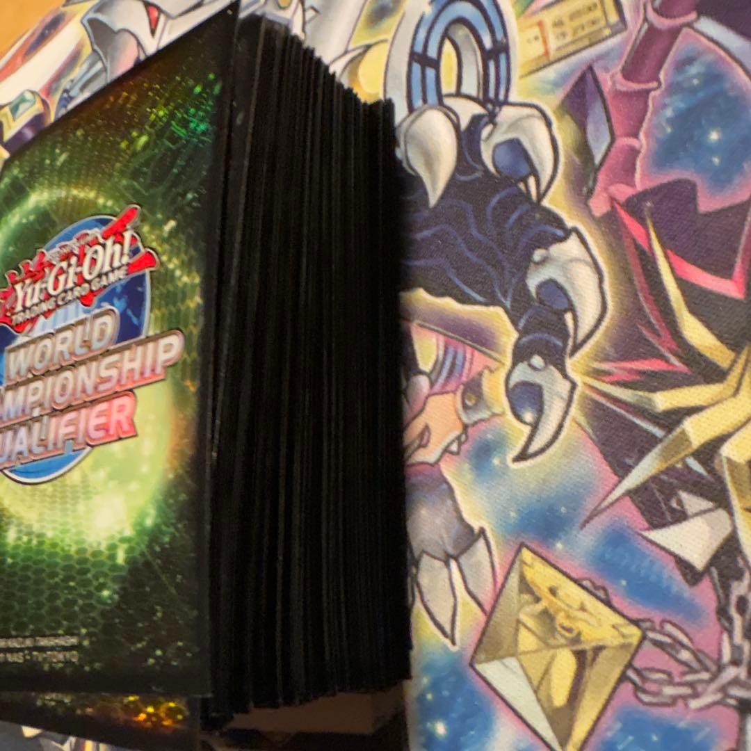 遊戯王　wcqスリーブ2013 グリーン　80枚