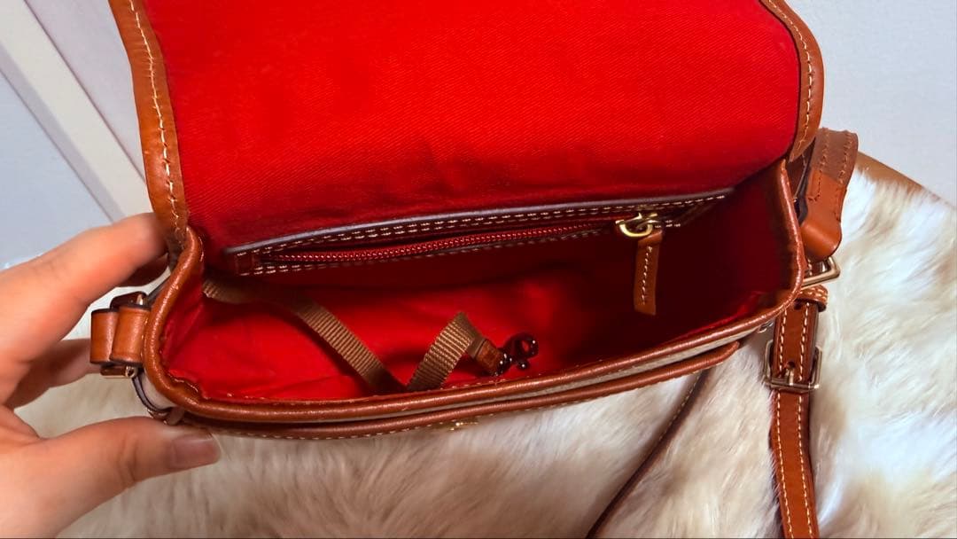 Dooney & Bourke ショルダーバッグ クリーム色