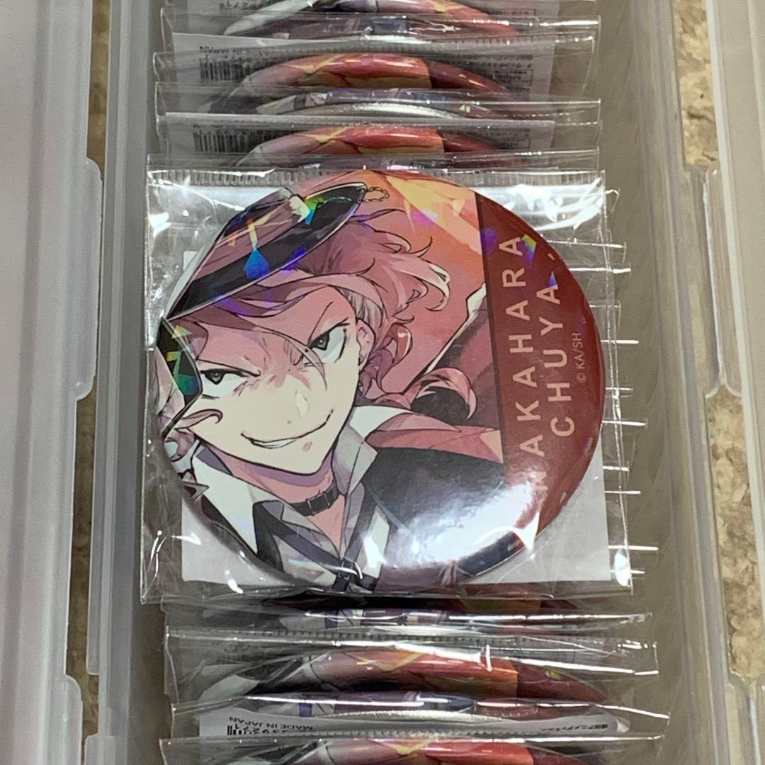 文豪ストレイドッグス 春河35イラスト ホログラム缶バッジ 中原中也