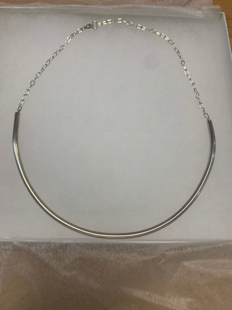 MB ハイエンド シルバー チョーカー ネックレス OX JEWELRY