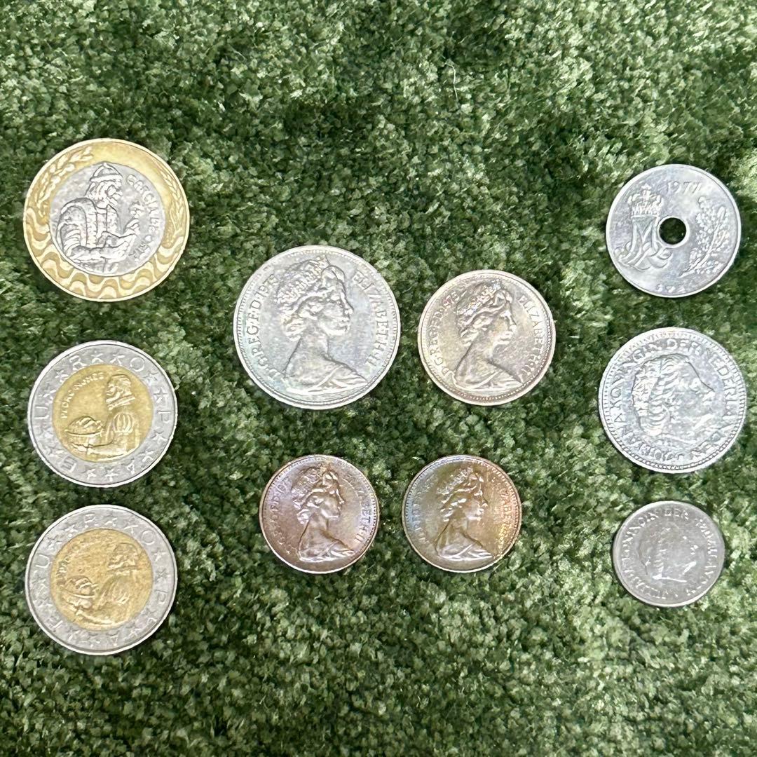 外国コイン ヨーロッパ 硬貨 セット 10枚 - メルカリ
