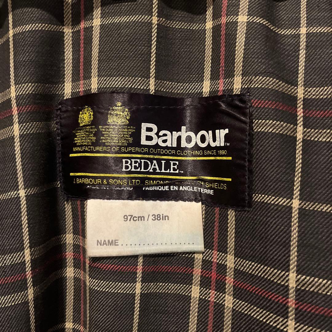 Vintage Barbour bedale 2クレスト 1980's 4つポケ