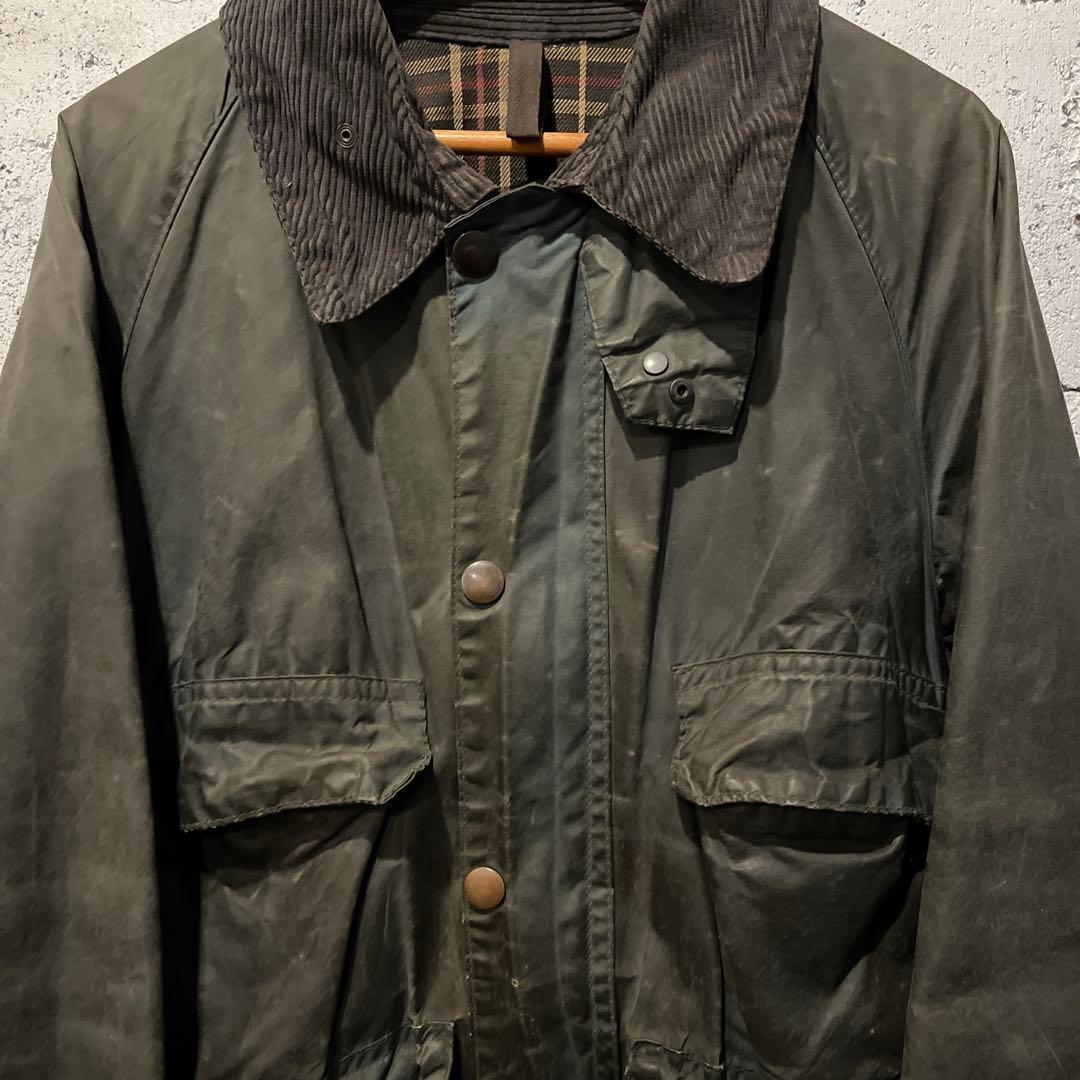Vintage Barbour bedale 2クレスト 1980's 4つポケ