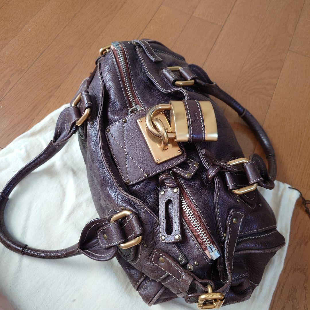 Chloé ダークブラウン パディントン