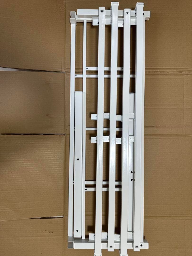 【ひこにゃん様】 ニトリ　シングルパイプベッド　ホワイト