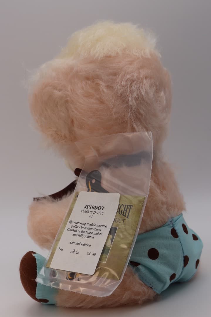 水玉模様のピンクのCHEEKY PUNKIE DOTTY