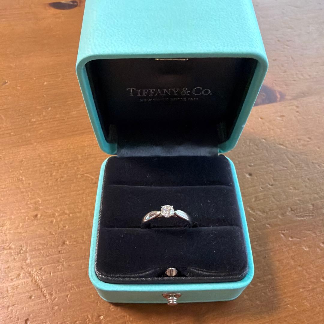 【めん】ティファニー ハーモニー 0.30ct 9号 婚約指輪