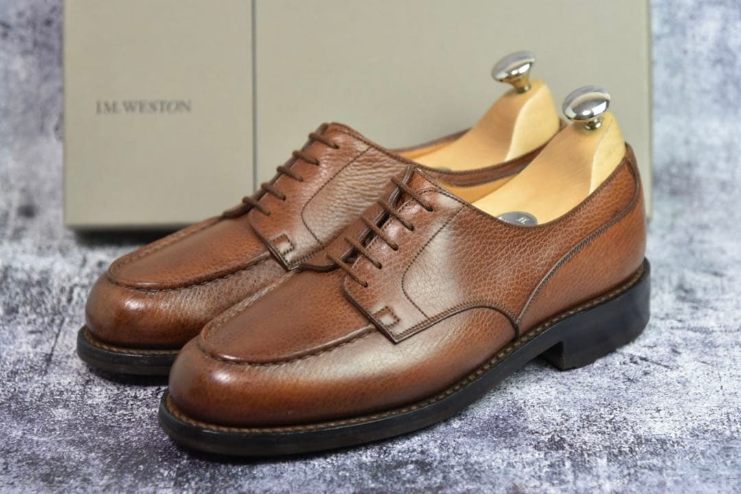 J.M.WESTON　#641　ゴルフ　5E　ブラウン　11ラスト　Uチップ