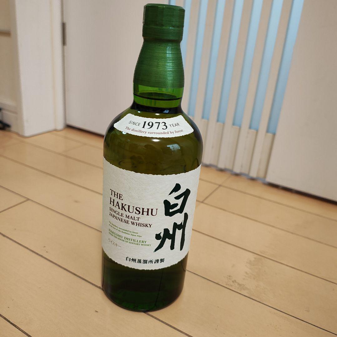 白州 シングルモルトウイスキー 1973年製【箱付き】700ml× 一本
