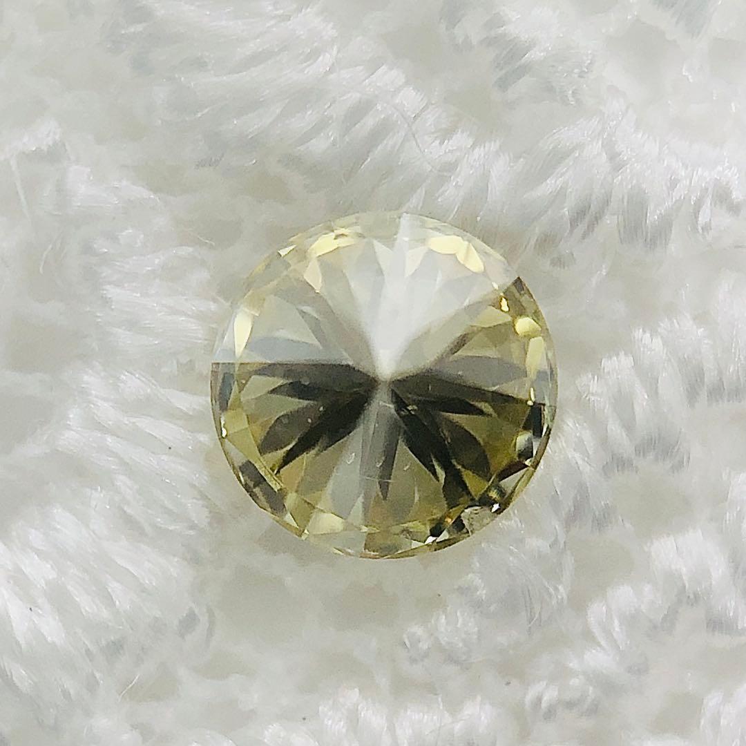 アクセサリー 0.209 Fancy Brownish Green Yellow SI-2