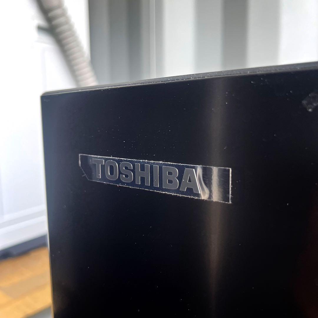 取付無料！高性能東芝スタイリッシュブラック大きめ冷蔵庫！洗濯機