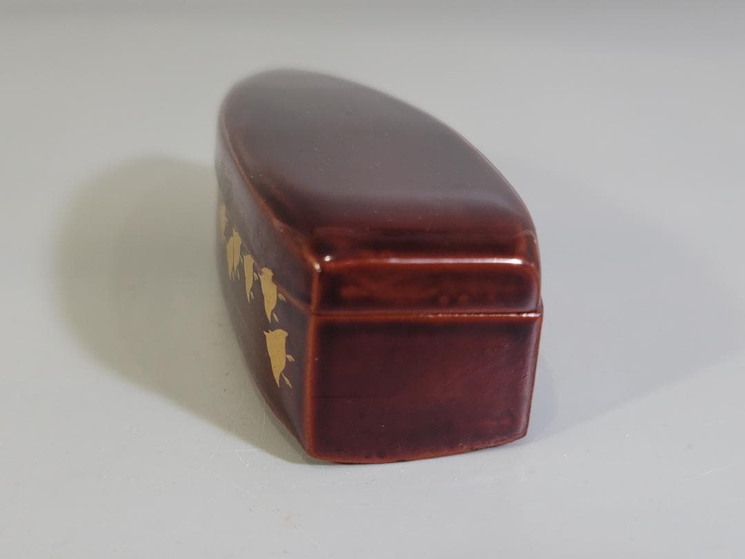 茶道具 舟香合 玄玄斎好み 共箱 茶道具】 玄々斎好写 千鳥蒔絵 蜑